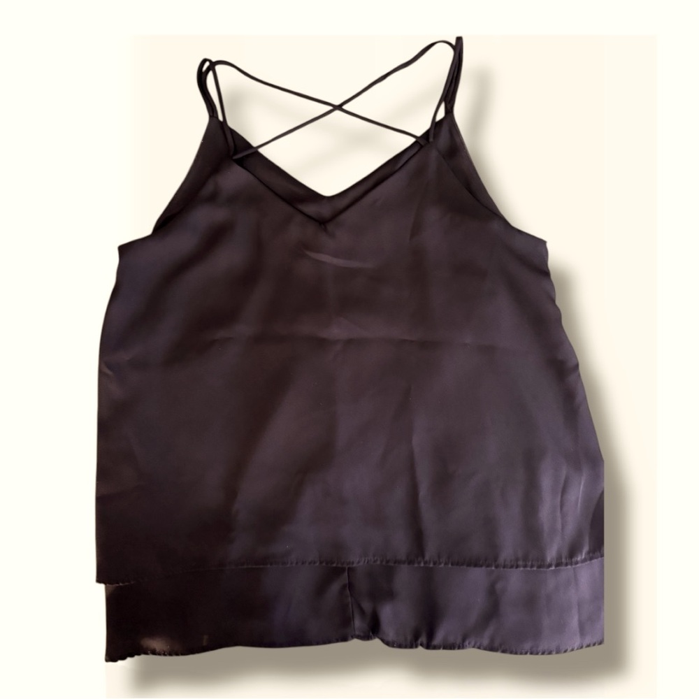 Black silky Camisole
